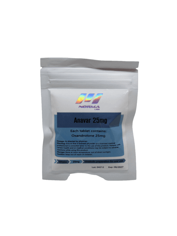 Anavar by Norma Pharma – 25mg Oxandrolone Tablets Anavar Oxandrolone 25mg Tablets by Norma Pharma
