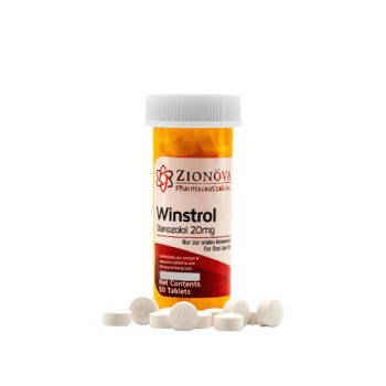Zionova Winstrol Tablets - 20mg - Performance Enhancement - Steroidscanada.is