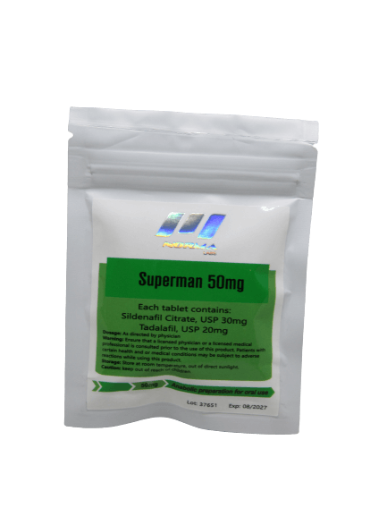 Superman 50MG made by Norma Pharma Supermans Norma Pharma