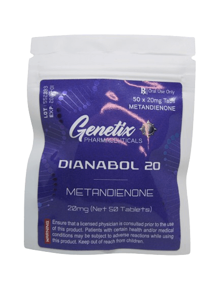 Dianabol Genetix Pharma - 20mg Tablets Dianabol Genetix Pharma 20mg Tablets for Muscle Growth