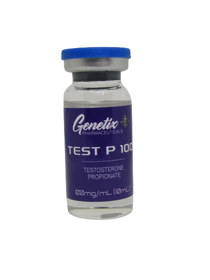 Testosterone Propionate by Genetix Pharma - 100mg/ml Testosterone Propionate Genetix Pharma 100mg/ml Vial