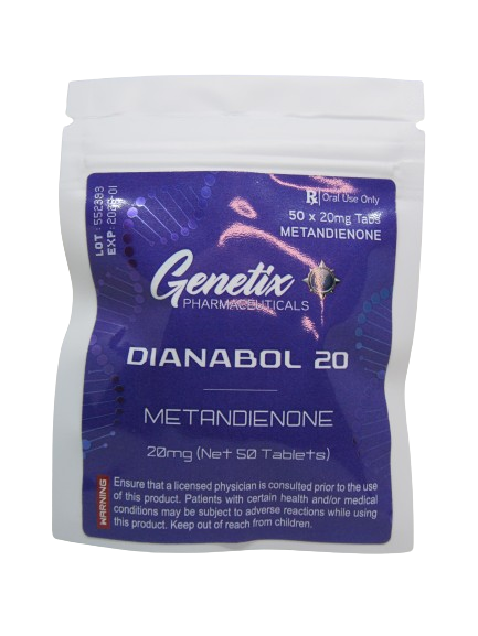 Genetix Pharma Dbol steroid tablets.