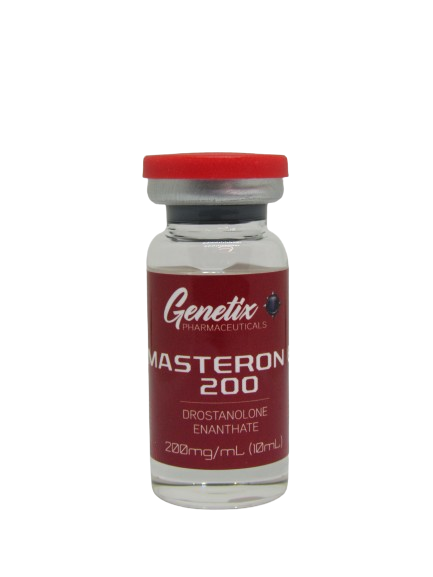 Genetix Pharma Masteron 200mg in a 10ml vial.