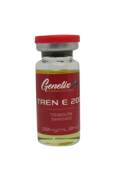 Genetix Pharma Trenbolone E 200mg in a 10ml vial.