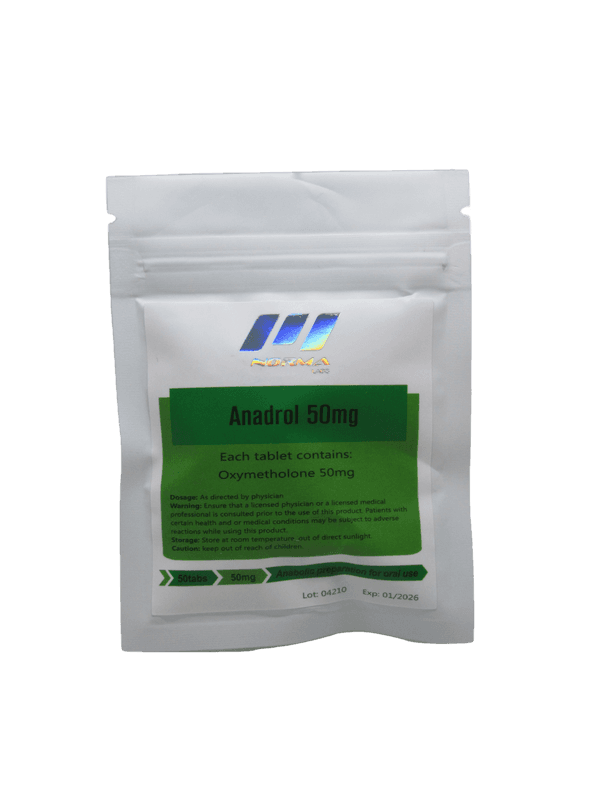 Anadrol Norma Pharma tablets for muscle gain.