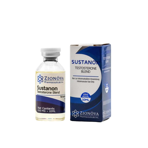 Zionova Sustanon 250 steroid injection vial.