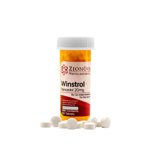 Zionova Winstrol steroid tablets for performance enhancement.