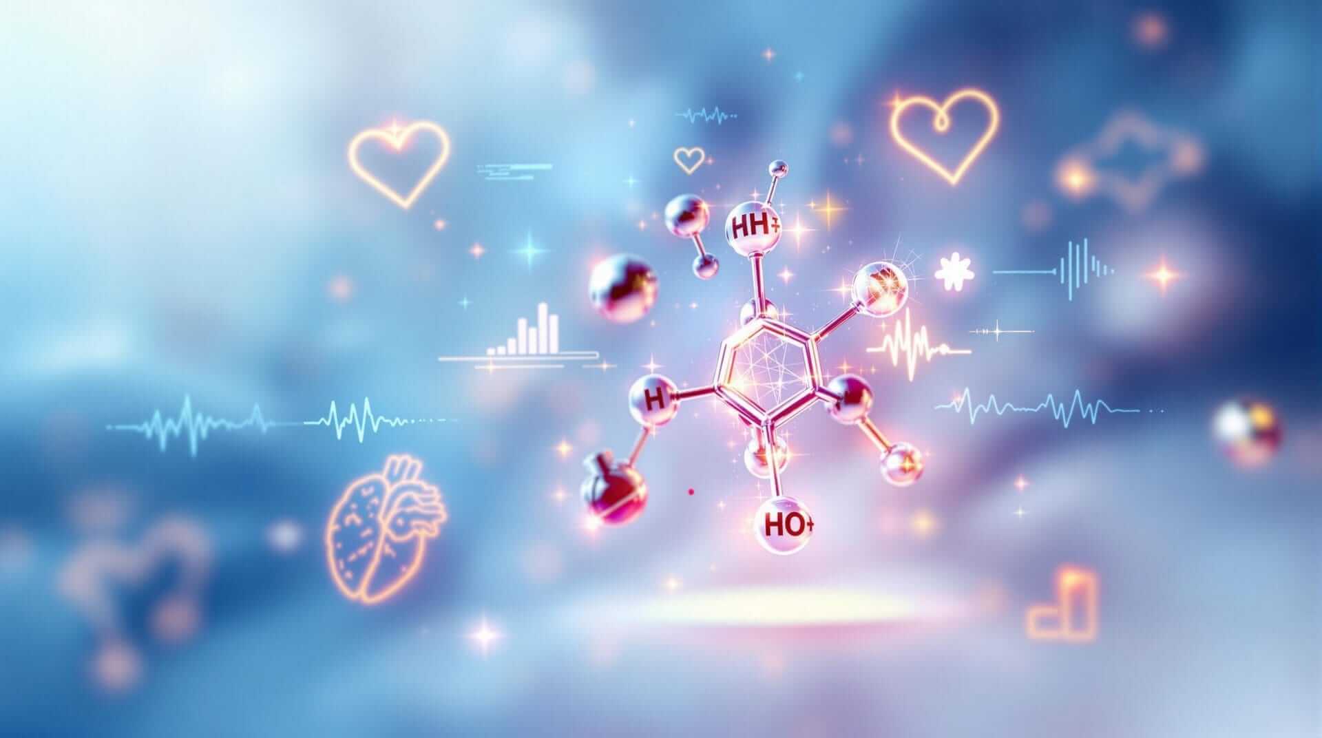 Testosterone Molecule Concept Visualization
