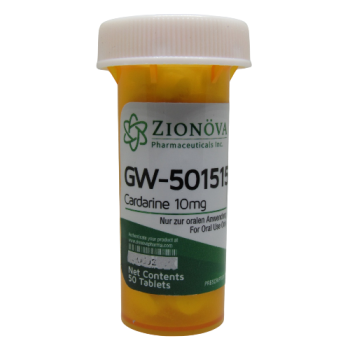GW-501515 Cardarine by Zionova - Boost Endurance, Burn Fat, and Improve Performance